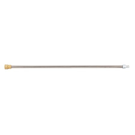 CLEAN STRIKE 24-inch Stainless M22 Spray Wand One-Touch Quick Connect Plug CS-1054
